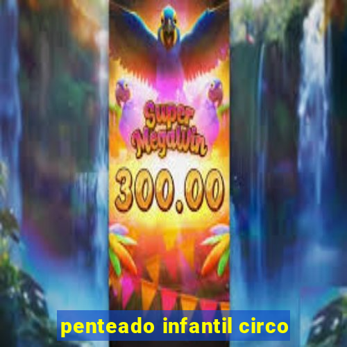 penteado infantil circo